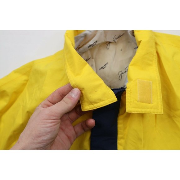 Vintage 90s Streetwear Medium Waterproof Goretex 2 Piece Rain Suit Jacket Pants - Picture 4 of 12